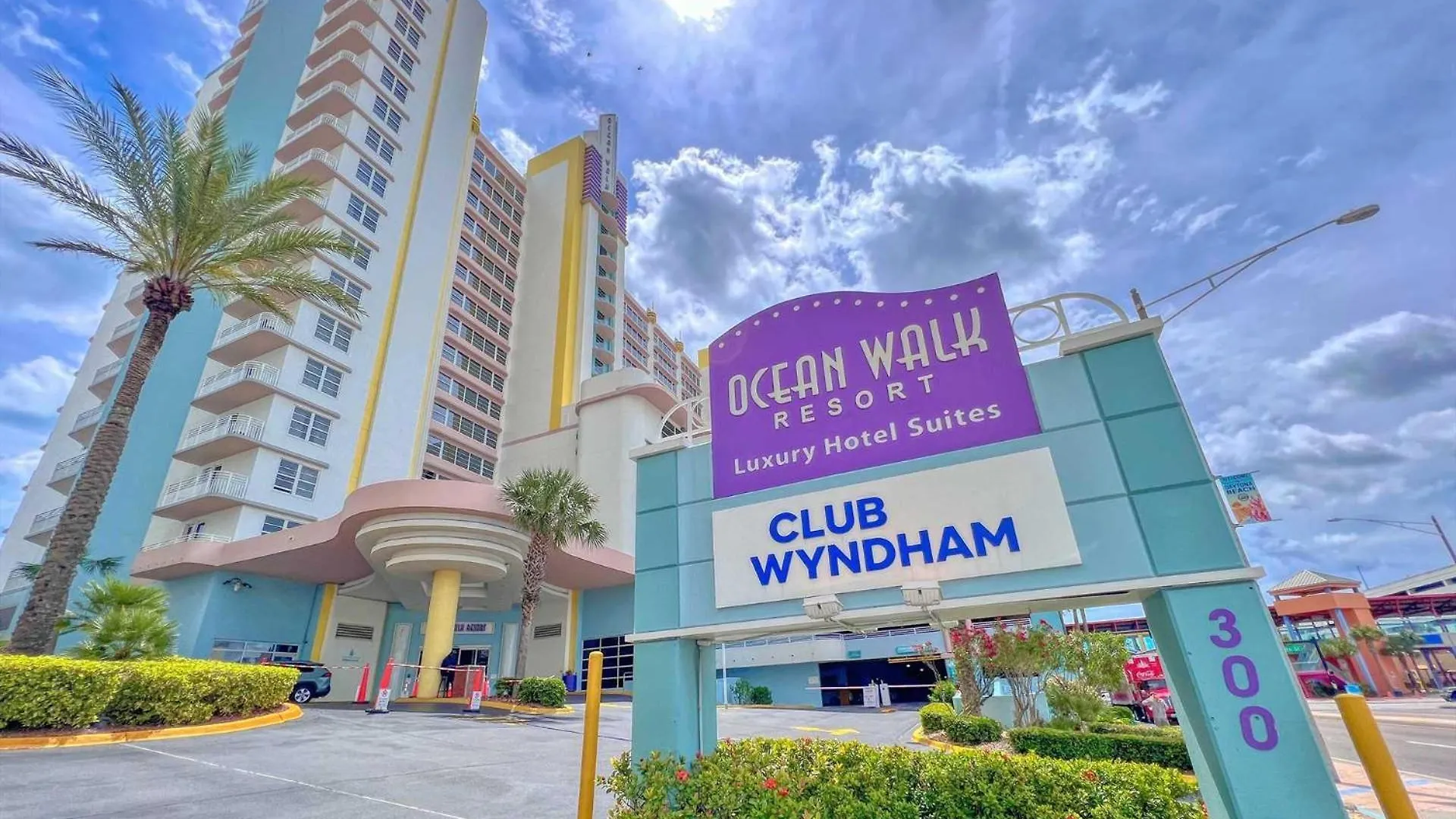 度假居 Luxury 11Th Floor 1 Bedroom Condo Direct Oceanfront Wyndham Ocean Walk Resort Daytona Beach | 1107 美国