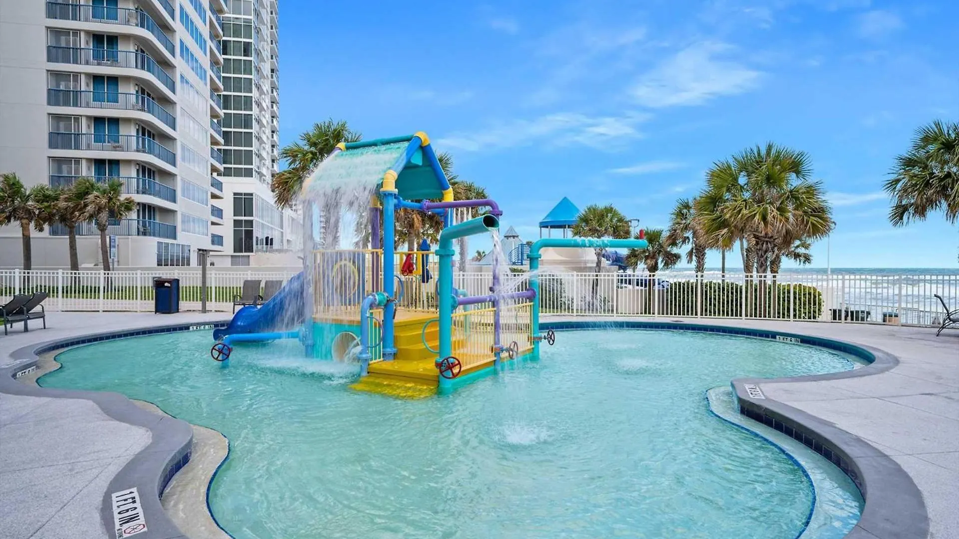 Luxury 11Th Floor 1 Bedroom Condo Direct Oceanfront Wyndham Ocean Walk Resort Daytona Beach | 1107 0*,  美国