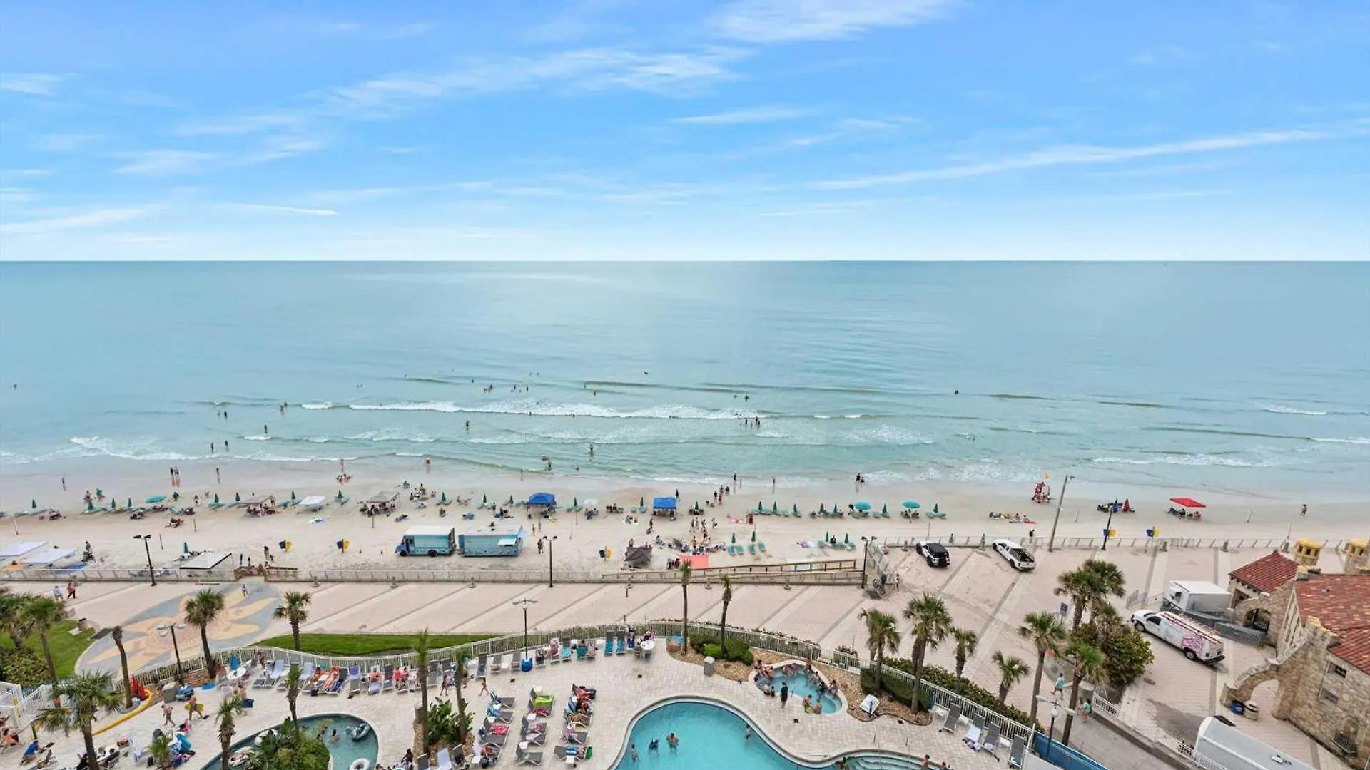 Luxury 11Th Floor 1 Bedroom Condo Direct Oceanfront Wyndham Ocean Walk Resort Daytona Beach | 1107