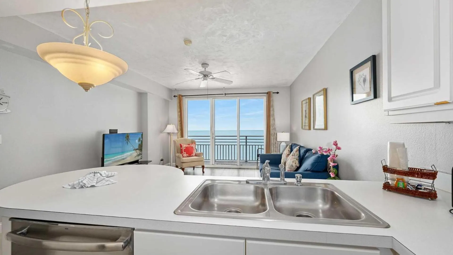 Luxury 11Th Floor 1 Bedroom Condo Direct Oceanfront Wyndham Ocean Walk Resort Daytona Beach | 1107 美国