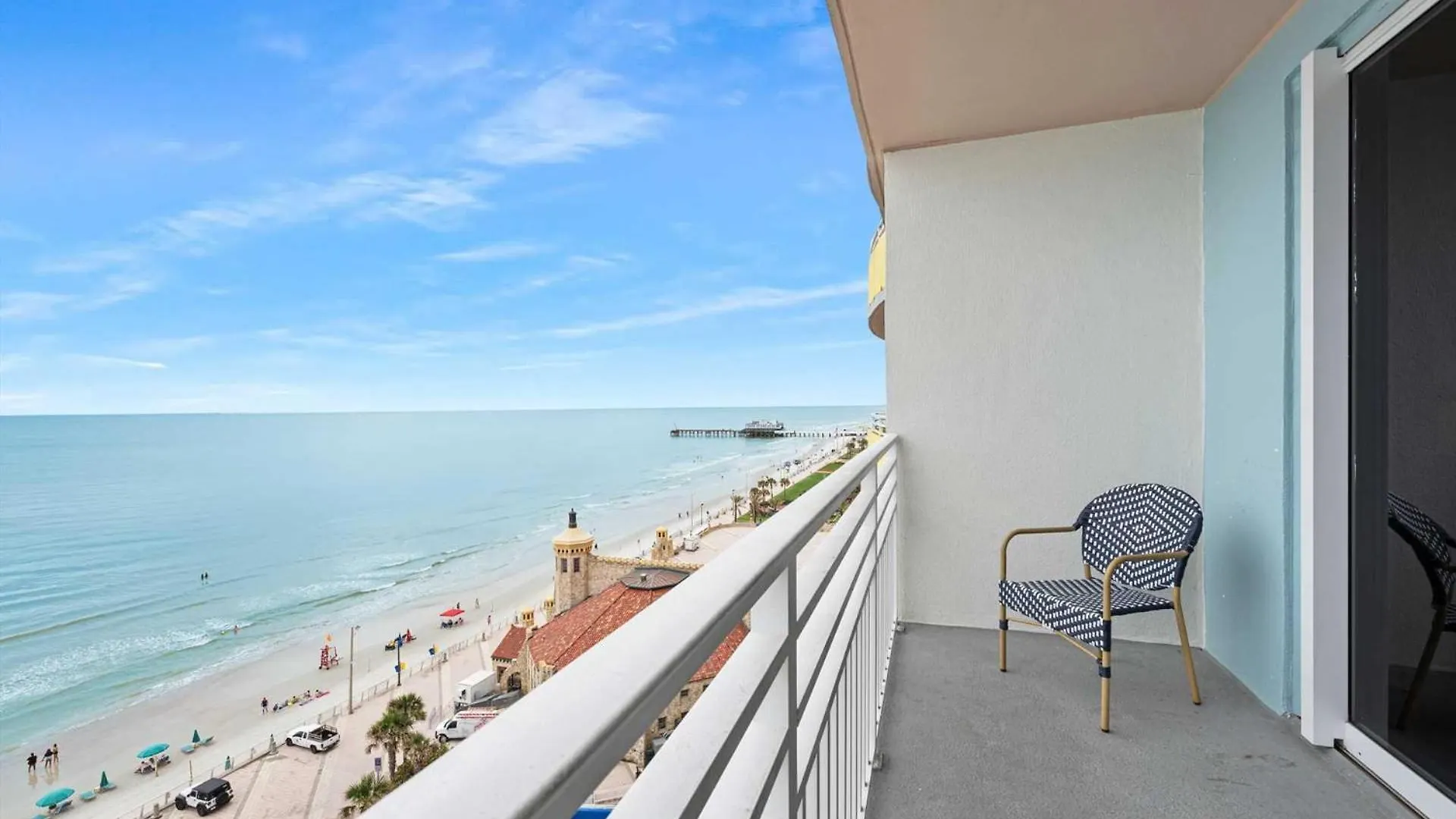 Luxury 11Th Floor 1 Bedroom Condo Direct Oceanfront Wyndham Ocean Walk Resort Daytona Beach | 1107 0*,  美国